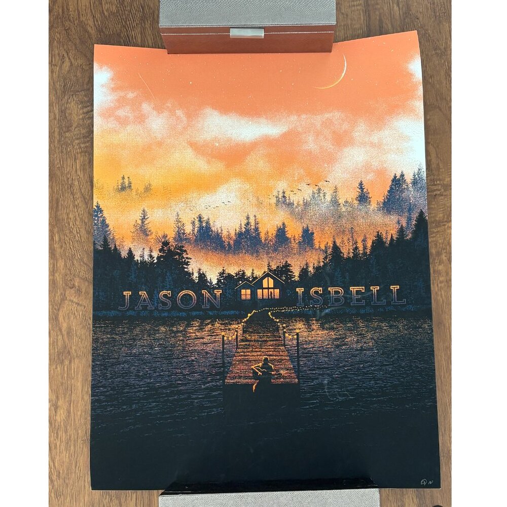 Jason Isbell Spring Variant Tour Poster - Glow in the dark!